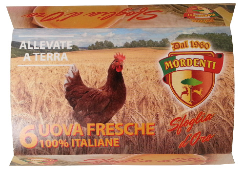 Confezione 6 uova fresche allevate a terra